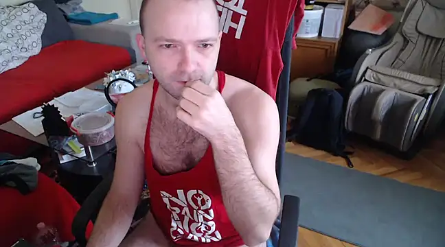 RealManHaveHairy online show from February 5, 2:05 pm