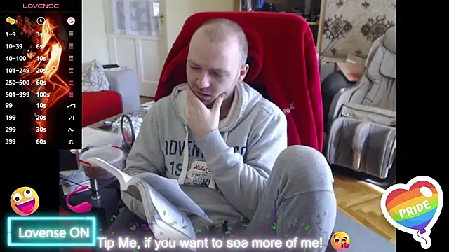 RealManHaveHairy online show from February 21, 11:11 am