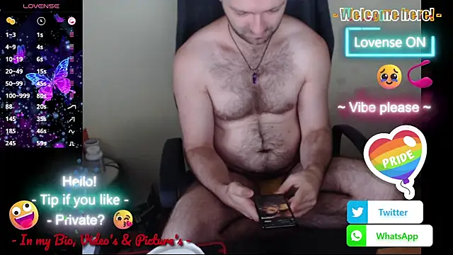 RealManHaveHairy online show from September 26, 5:33 am
