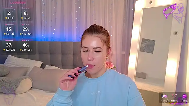 Snapshot of Milkissss chatting on November 6, 9:05 pm Milkissss online show from November 6, 9:05 pm