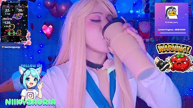  niiky online show from March 14, 8:14 pm