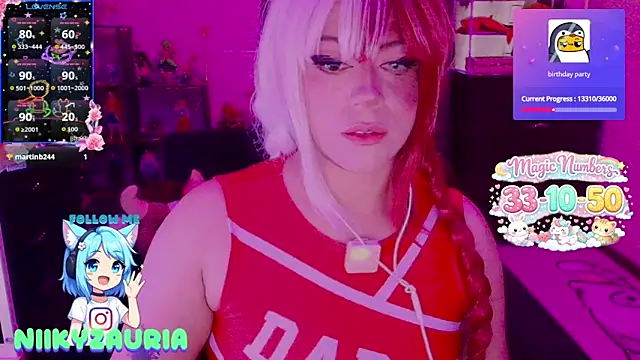  niiky online show from April 7, 11:10 am