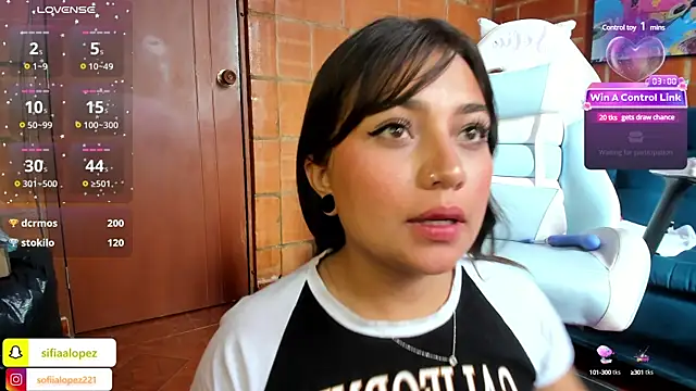 Snapshot of sofiaalopez2 chatting on December 10, 5:33 pm sofiaalopez2 online show from December 10, 5:33 pm