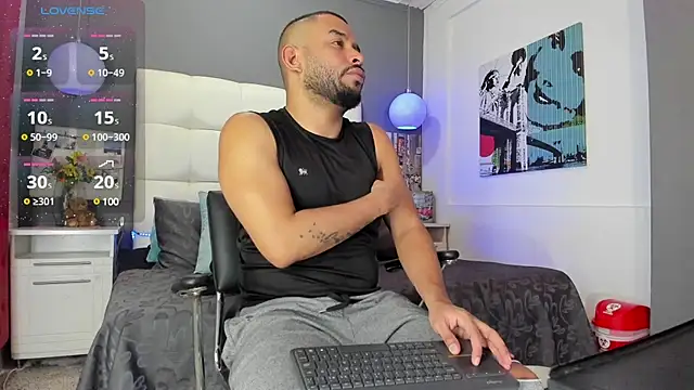 Snapshot of THIAGOXBIG chatting on February 25, 9:35 pm THIAGOXBIG online show from February 25, 9:35 pm