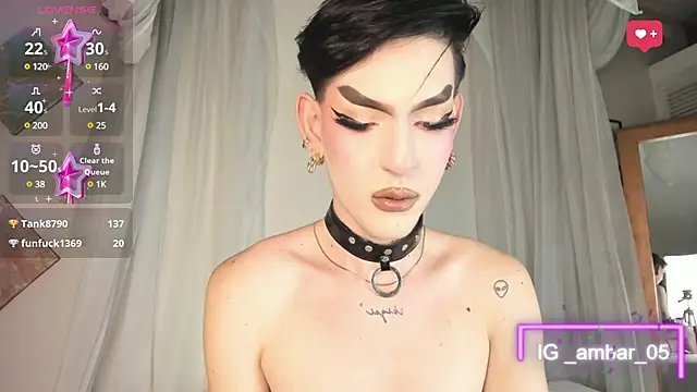 Snapshot of Ambar_Jhones chatting on February 7, 12:09 am Ambar Jhones online show from February 7, 12:09 am