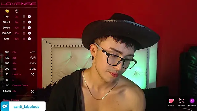 Snapshot of santi-fabulous chatting on January 23, 5:56 am santi-fabulous online show from January 23, 5:56 am