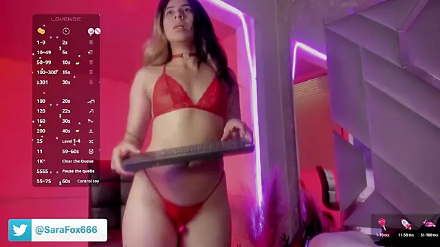 Sara Foxx1 online show from March 15, 8:48 pm