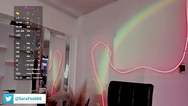 Sara Foxx1 online show from April 11, 5:50 pm