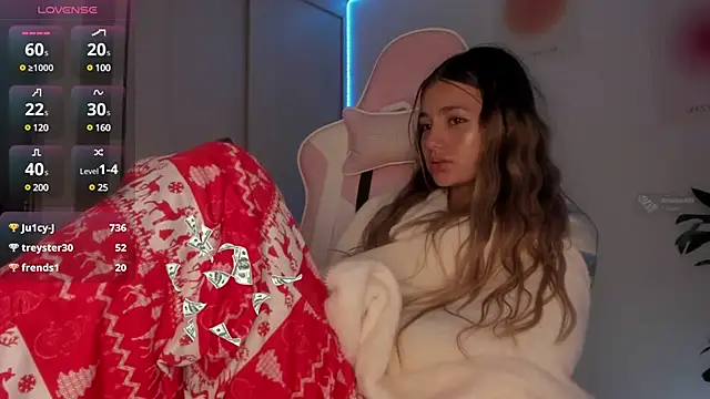 Snapshot of LittleSofia_ chatting on December 25, 4:44 am LittleSofia online show from December 25, 4:44 am