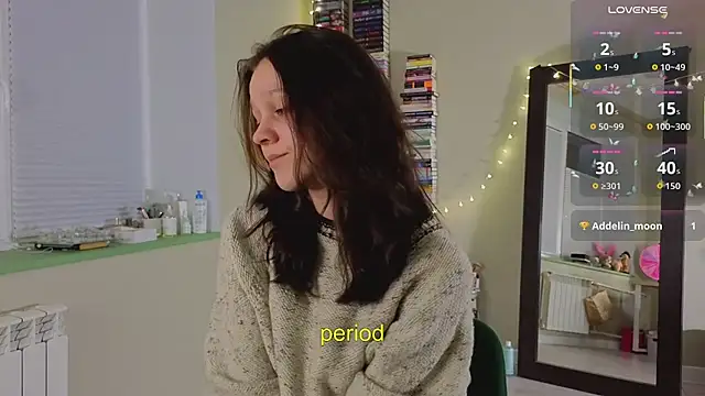 Addelin Moon online show from February 18, 2:29 am