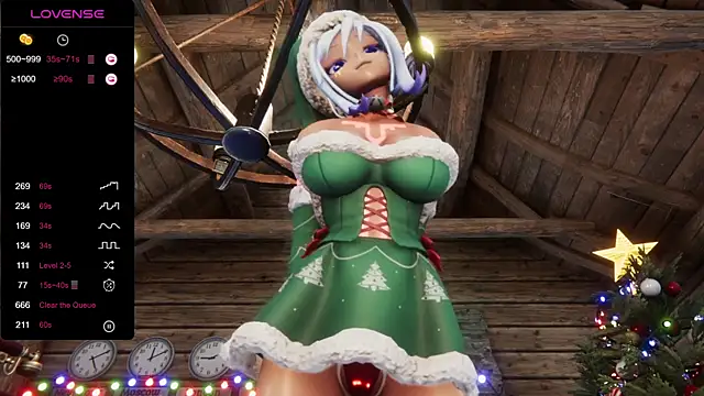 Snapshot of ElfieLove chatting on December 11, 6:20 pm ElfieLove online show from December 11, 6:20 pm