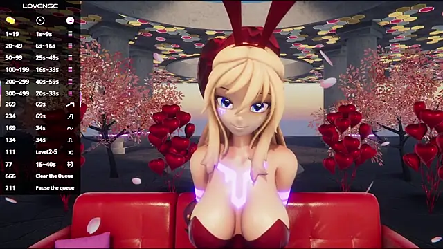 ElfieLove online show from February 14, 5:43 pm