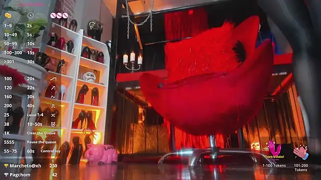 MistressAndre online show from February 23, 6:56 pm