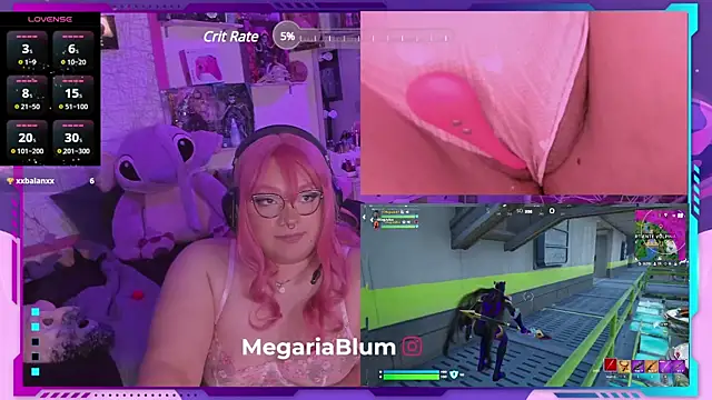 MegariaB online show from February 4, 7:07 am