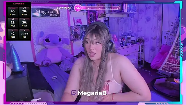 MegariaB online show from February 8, 4:36 am