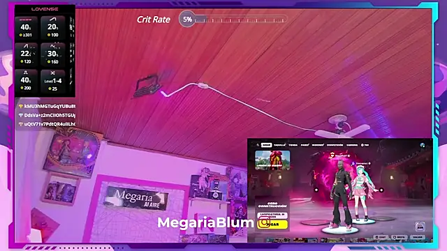 MegariaB online show from February 18, 7:54 am