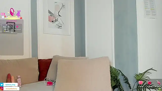 EnriqueBarberry online show from April 3, 5:16 am