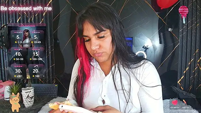 Snapshot of Kagome01 chatting on February 24, 12:47 pm Kagome01 online show from February 24, 12:47 pm