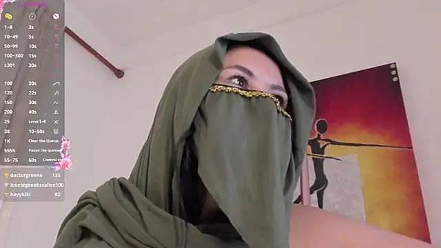 Amina hafsa online show from January 20, 4:10 am