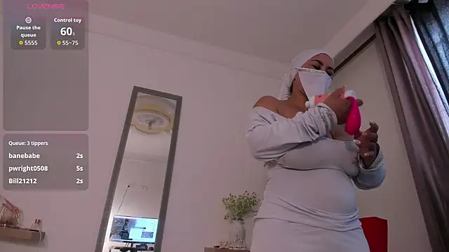 Amina hafsa online show from November 25, 7:47 pm