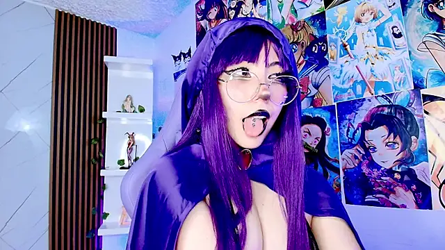 Snapshot of Purplee_Baby chatting on September 20, 12:44 am Purplee Baby online show from September 20, 12:44 am