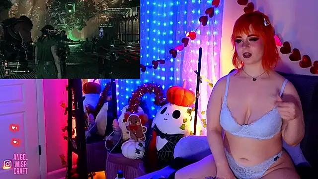 Snapshot of Angel-Lewd-Cake chatting on February 13, 4:43 am Angel-Lewd-Cake online show from February 13, 4:43 am