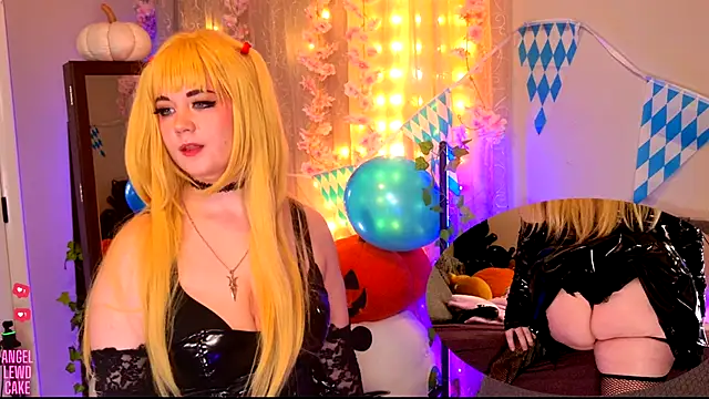 Snapshot of Angel-Lewd-Cake chatting on October 4, 2:31 am Angel-Lewd-Cake online show from October 4, 2:31 am