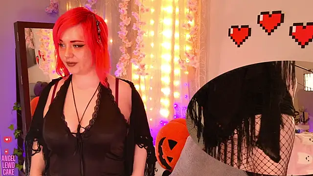 Snapshot of Angel-Lewd-Cake chatting on February 1, 6:45 am Angel-Lewd-Cake online show from February 1, 6:45 am