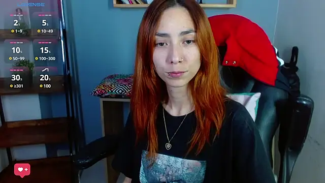 Erika Stevens online show from December 6, 2:35 am