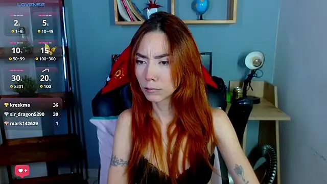 Erika Stevens online show from December 6, 5:42 am