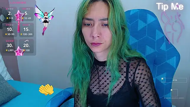 Erika Stevens online show from October 13, 3:34 pm