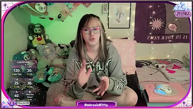 Snapshot of AmbrosiaKitty chatting on March 4, 6:41 am AmbrosiaKitty online show from March 4, 6:41 am