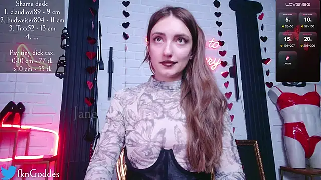 Jane Goddess online show from February 15, 8:22 pm