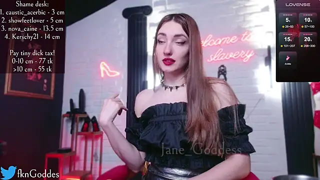 Jane Goddess online show from February 27, 8:09 pm