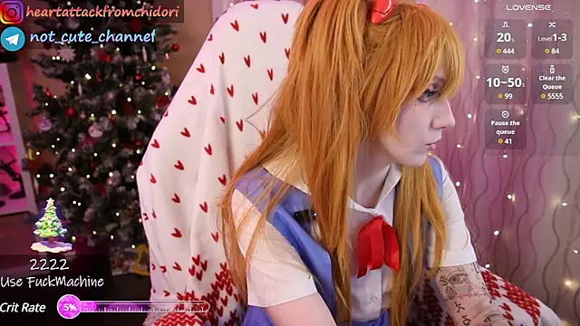 Snapshot of yourcutewaifu chatting on January 8, 11:54 am yourcutewaifu online show from January 8, 11:54 am