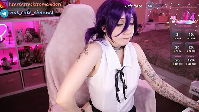 Snapshot of yourcutewaifu chatting on October 6, 11:57 pm yourcutewaifu online show from October 6, 11:57 pm