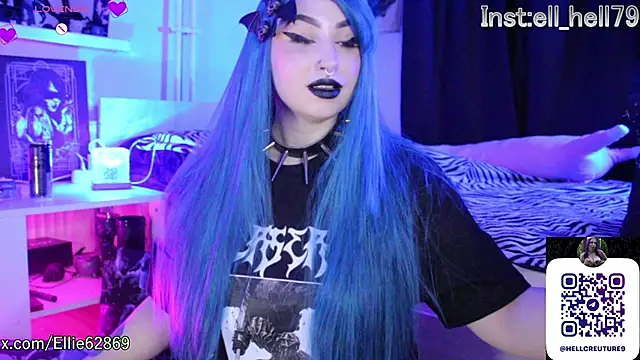 Kitty goth online show from October 19, 5:24 pm