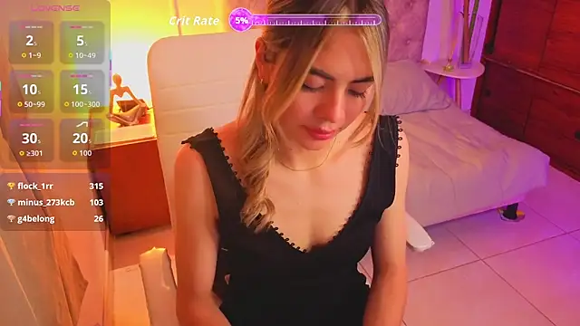 Nathaly-sky online show from December 2, 11:34 pm