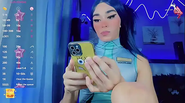 Snapshot of Baby_Aliz chatting on January 11, 5:10 am Baby Aliz online show from January 11, 5:10 am