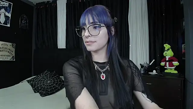 Snapshot of Goddess_Mortem chatting on December 24, 1:49 am Goddess Mortem online show from December 24, 1:49 am