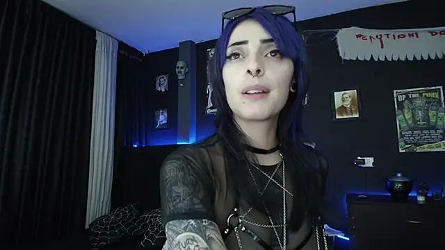 Snapshot of Goddess_Mortem chatting on February 3, 4:04 am Goddess Mortem online show from February 3, 4:04 am