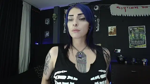 Snapshot of Goddess_Mortem chatting on February 19, 3:06 am Goddess Mortem online show from February 19, 3:06 am