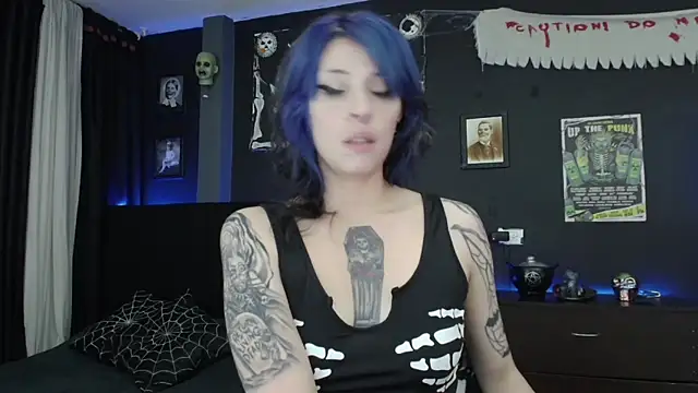 Snapshot of Goddess_Mortem chatting on February 28, 12:10 am Goddess Mortem online show from February 28, 12:10 am