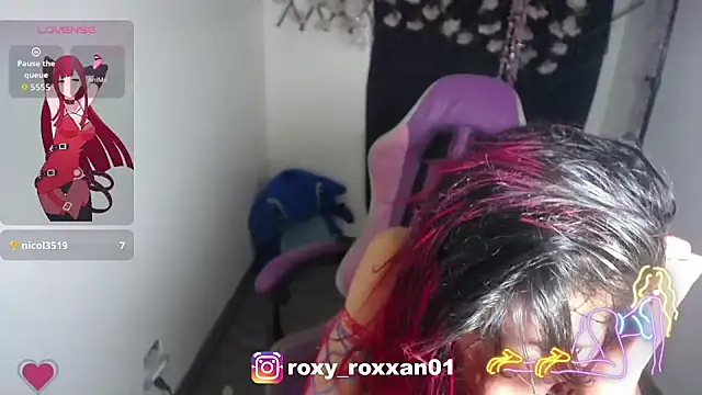 roxy roxxan online show from March 19, 1:31 am