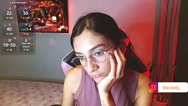 Mei Kelly online show from October 27, 1:31 am