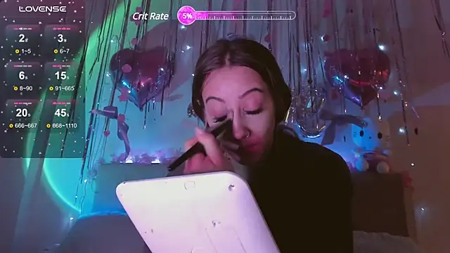 Snapshot of MelodyElf chatting on March 3, 4:35 pm MelodyElf online show from March 3, 4:35 pm