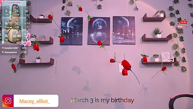Snapshot of macey_elliot_ chatting on February 27, 6:09 pm macey elliot online show from February 27, 6:09 pm
