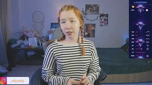 Snapshot of CallMeEffy1 chatting on February 1, 2:37 pm CallMeEffy1 online show from February 1, 2:37 pm