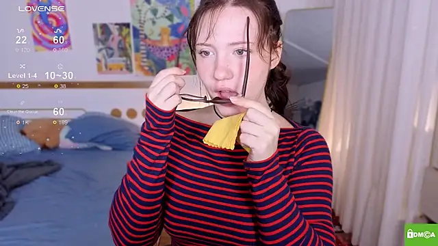 HanahCute online show from January 8, 2:58 am