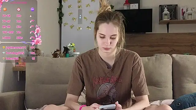 Girl alone home online show from February 20, 6:24 pm